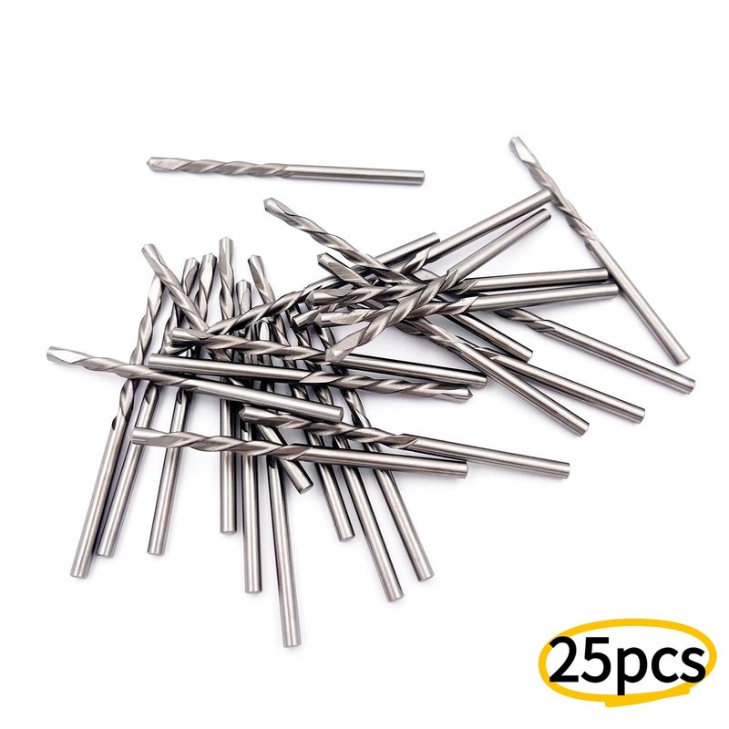 JFOGO 25 Pieces Drywall Cutting Tools 1/8 Inch Guide Point Cutting Bits,HSS65 Drill Bits, Cutting Drywall, Used for with Spiral Saw and Power Tools - Image 4